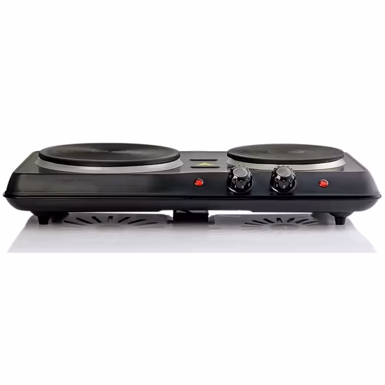 2500W Electric Hot Plate Double Burner Stainless Steel Hotplate