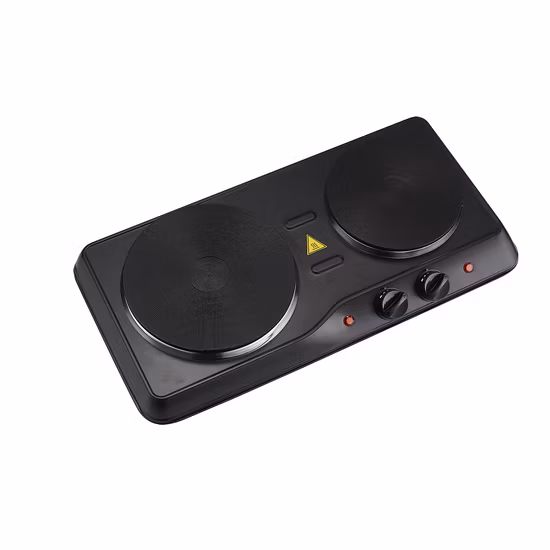 2500W Electric Hot Plate Double Burner Stainless Steel Hotplate
